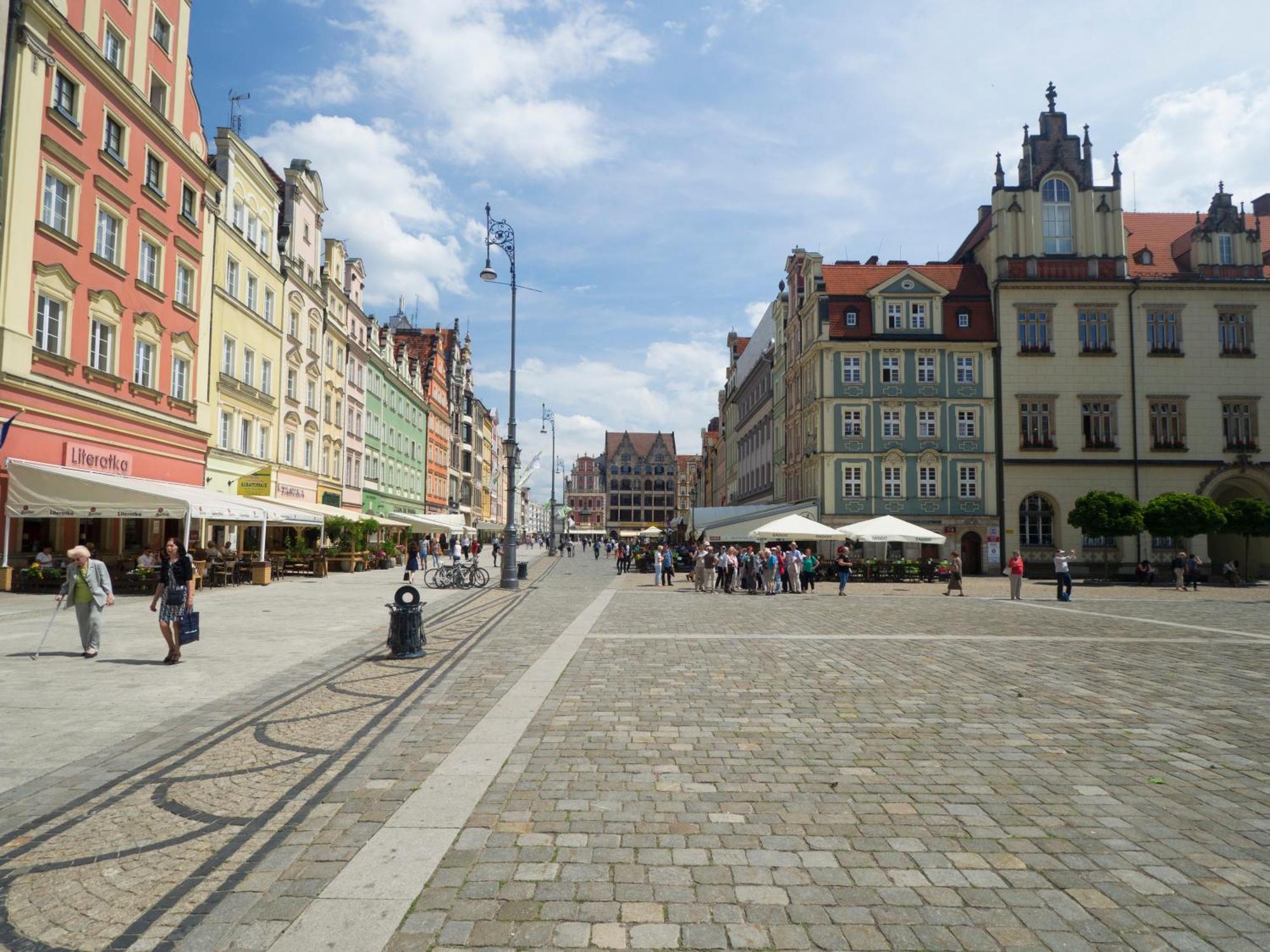 As Home Apartamenty Rynek 50 R503 Amazing View Breslavia Exterior foto